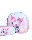 16 Inch  Trolley Bag Set - Kuromi